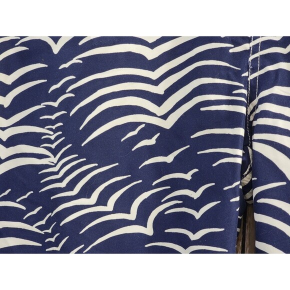 BF Men's Sz 35 Blue Vineyard Vines Swimwear Printed Shorts Swimsuit Swim Trunks - Picture 2 of 9